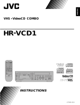 JVC HR-VCD1 User manual