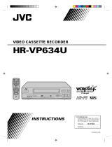 JVC HR-VP634U User manual