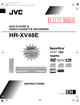 JVC HR-XV48E User manual