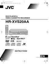 JVC HR-XVS20AA User manual