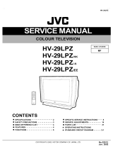 JVC HV-29LPZ/HK User manual