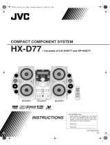 JVC HX-D77 User manual