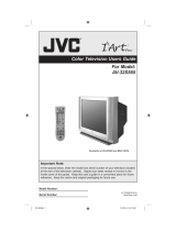 JVC I'Art Pro AV-32S565 User manual