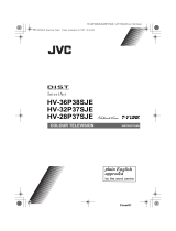 JVC InteriArt HV-36P38SJE User manual