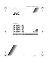 JVC LT-26A61SJ User manual