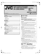 JVC J599EU HR-J290 User manual