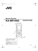 JVC KA-MR100G User manual