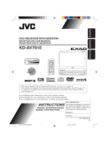 JVC KD-AV7010 User manual