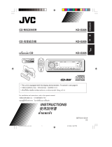JVC KD-G305 User manual