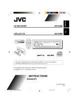 JVC KD-G498 User manual