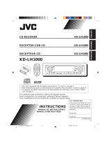 JVC KD-LH1000 User manual