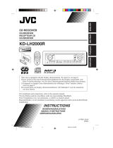 JVC KD-LH2000R User manual