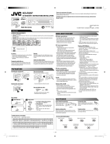 JVC KD-R207 User manual