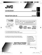 JVC KD-S33 User manual