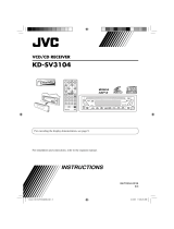 JVC KD-SV3104 User manual