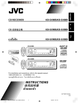 JVC KD-SX985, KD-SX885 User manual