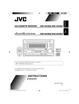 JVC W-XC406 User manual