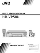 JVC HR-VP58U User manual