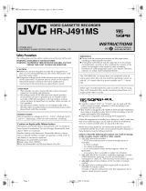 JVC HR-J491MS User manual