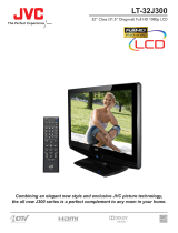 JVC LT-32J300 - 32" LCD TV User manual
