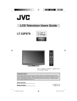 JVC LT-32P679 User manual