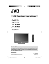 JVC LT-42EM59 User manual