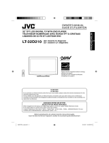 JVC LT-32D210 User manual