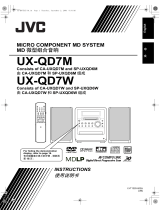 JVC UX-QD7M User manual