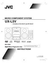 JVC UX-L5V User manual