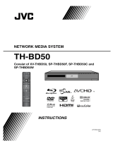 JVC SP-THBD50C User manual