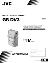 JVC GR-DV3 User manual