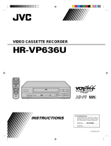 JVC HR-VP636U User manual
