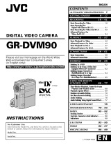 JVC GR-DVM90U User manual