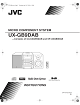 JVC Micro Component System UX-GB9DAB User manual
