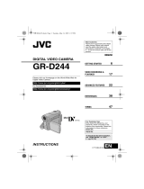 JVC Model GR-D244US User manual