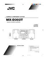 JVC MX-D302T User manual