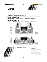 JVC MX-GT88 User manual