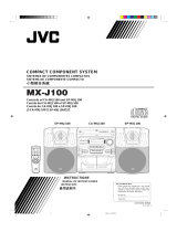 JVC MX-J100 User manual