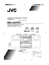 JVC MX-J270V User manual