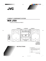JVC MX-J50 User manual