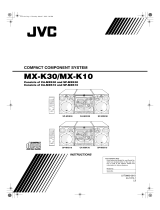 JVC MX-K30 User manual