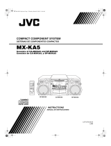 JVC MX-KA7 Series User manual