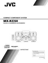JVC MX-KC50 User manual