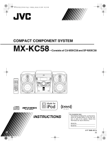 JVC MX-KC58 User manual