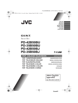 JVC PD-42B50BU, PD-35B50BU, PD-42B50BJ, PD-35B50BJ User manual