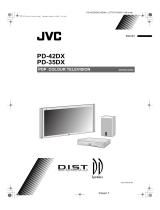 JVC PD-42DX User manual
