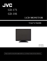 JVC GD-191 User manual