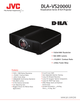 JVC Projector DLA-VS2000U User manual