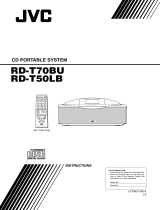 JVC RD-T50RLB User manual