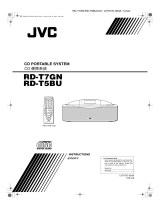 JVC RD-T5BU User manual